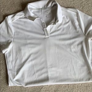 Women’s White Nike Golf Polo